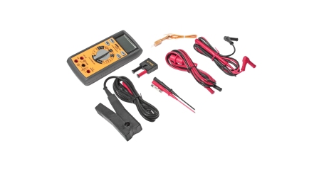 Мультиметр автомобильный с функцией сохранения данных (тестирование диодов) с щупами JTC 1227A