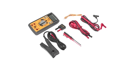 Мультиметр автомобильный с функцией сохранения данных (тестирование диодов) с щупами JTC 1227A