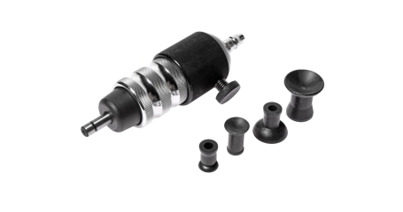 Машинка пневматическая для притирки клапанов 3000об/мин., 90PSI, L=154мм (4 насадки 15-35мм) JTC