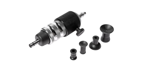 Машинка пневматическая для притирки клапанов 3000об/мин., 90PSI, L=154мм (4 насадки 15-35мм) JTC