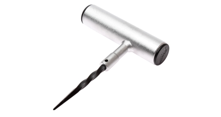 Шило для ремонта автошин с металлической ручкой и сменной насадкой JTC 3923 (72 мм)