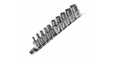 Набор головок торцевых JTC 3901 (1/4"-3/8", TORX, Е4-Е18, 10 предметов)