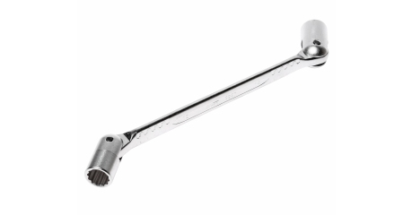 Ключ торцевой прямой шарнирный JTC 3937 (12х14 мм, L=222 мм)