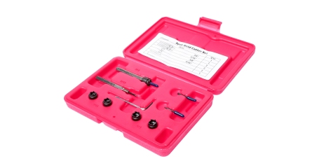 Набор инструментов для высверливания сварочных точек в кейсе JTC 3321