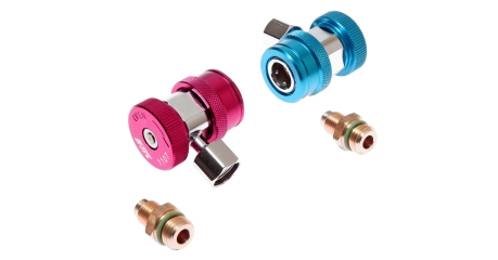 Соединитель для манометрического коллектора (1/4х1/4 М14х1.5) быстросъемный 2шт. JTC