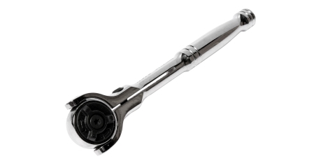 Трещотка шарнирная с металлической рукояткой JTC 3415 (1/4", 72 зуба, 146 мм)