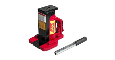 Домкрат бутылочный двухуровневый JTC TOE100 (10 т, 258-388 мм)