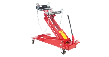 Домкрат подкатной с вращающейся ручкой (для ДВС и КПП) JTC FJ1000 (1 т, 200-750 мм)