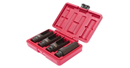 Набор головок форсуночных для дизельного двигателя JTC 4865 (25-30 мм, 4 пр. в кейсе)