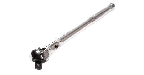 Трещотка шарнирная с металлической рукояткой JTC 3417 (1/2", 72 зуба, 286 мм)