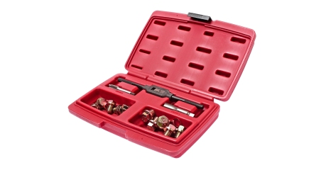 Набор для ремонта маслосливных отверстий 12мм и 14мм в кейсе JTC