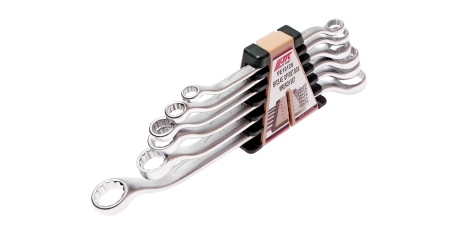 Набор ключей накидных 12-ти гранных JTC PE1012S (10-24 мм, 45 град., 6 предметов)