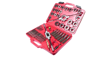 Набор метчиков и плашек JTC 5214 (51 предмет в кейсе)