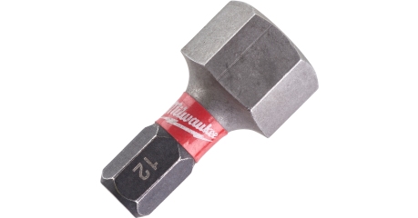 Бита Milwaukee Shockwave HEX12 25мм 2шт (4932430900)