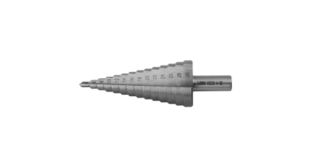 Сверло ступенчатое, GARWIN INDUSTRIAL, 102560-4-30-14 (4,0-30,0 мм), 14 ступеней, HSS-Co5