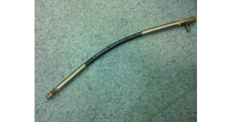 Ремкомплект шланг с клапаном и быстросъемом с компрессометру МАСТАК КА-6720К