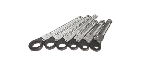 Набор трещоток 12-ти гранных раскрывающихся JTC 3325S (10-22 мм, 6 предметов)