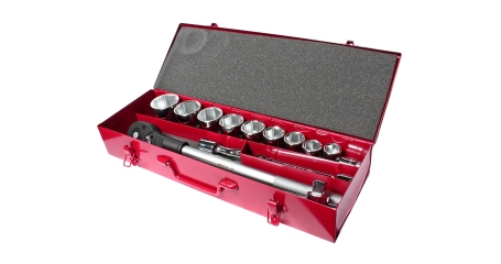 Набор головок торцевых 6-ти гранных JTC H615M (3/4