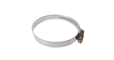 Хомут ленточный червячный JTC ZN80 (060-080 мм, 2 мм, нержавеющая сталь)