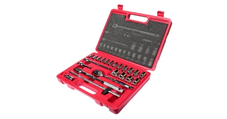 Набор головок торцевых 6-ти гранных JTC H322B (3/8