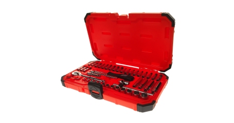 Набор головок торцевых и насадок 6-ти гранных JTC H247M (1/4