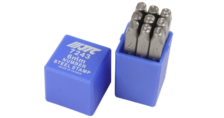 Клейма цифровые JTC 7243 (6 мм, HRC 60+-2 град., DIN 1451)