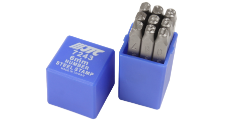 Клейма цифровые JTC 7243 (6 мм, HRC 60+-2 град., DIN 1451)