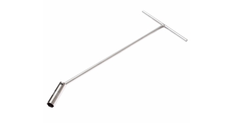 Ключ свечной карданный Т-образный магнитный JTC 3649 (16 мм, L=450 мм, 5/8