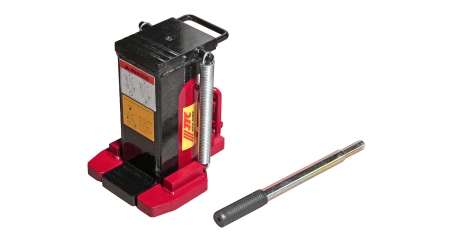 Домкрат бутылочный 2-х плунжерный JTC TOE200 (20 т, 303-443 мм)