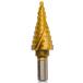 Сверло ступенчатое RUNTEC RT-DS4-22-10, 4-22 мм, 10 ступеней, HSS-TiN