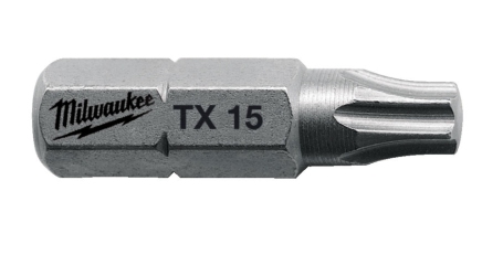 Бита Milwaukee TX15 25мм 25шт (4932399595)