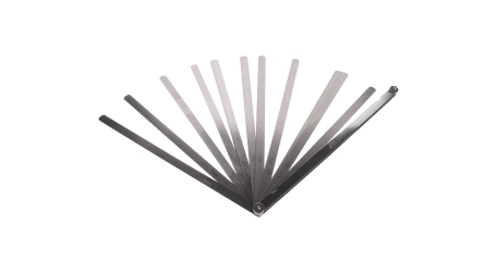 Набор щупов прямых удлиненных для установки зазора JTC 4292 (0,038-1,016 мм, 0,0015-0,04