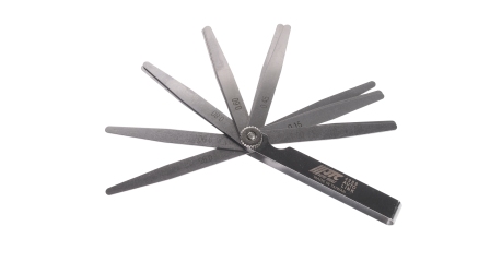 Набор щупов прямых остроконечных для установки зазора JTC 4288 (0,05-1,0 мм, 20 шт.)