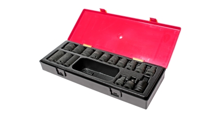 Набор головок торцевых 6-ти гранных ударных JTC K4161 (1/2