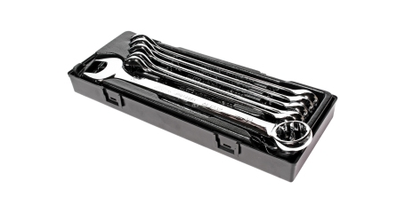 Набор ключей комбинированных с зеркальной полировкой JTC K6085 (24-32 мм, 8 предметов в кейсе)