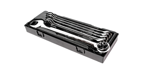 Набор ключей комбинированных с зеркальной полировкой JTC K6085 (24-32 мм, 8 предметов в кейсе)