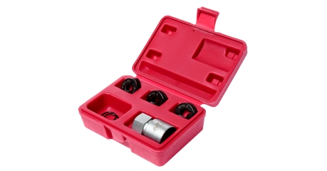 Набор инструментов для восстановления резьбы шпилек колес в кейсе JTC 5201 (М12х1,25, М12х1,5, М14х1,5)