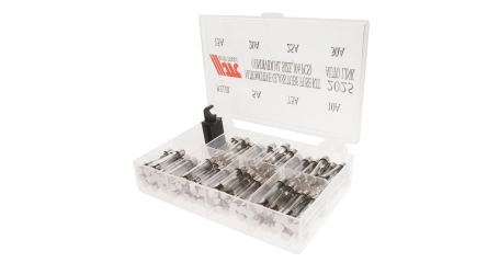 Предохранитель стеклянный трубчатый JTC 2025 (5-30А, 106 шт. в боксе)