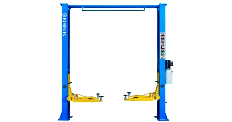 Автоподъемник двухстоечный электрогидравлический с верхней синхронизацией ROSSVIK V2-4L/220В (V2-4L г/п 4.0 т, 220 В)