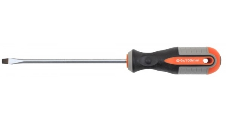 Отвертка стержневая шлицевая 752615, ROUND GRIP, SL6x150 мм