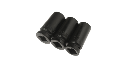 Набор головок торцевых ударных средней глубины тонкостенных JTC J403B (1/2