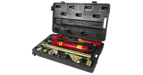 Набор инструментов для кузовных работ профессиональный JTC PB810 (усилие 10 т, 17 предметов)