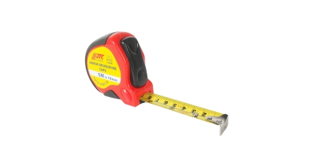 Рулетка JTC 3507 (5 м, 19 мм, обрезиненный корпус)