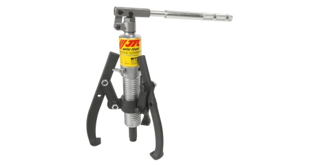 Съемник гидравлический в кейсе JTC PM800 (8 т, длина 229/57, ширина 100/350, поршень 85 мм, масса 8,2 кг)