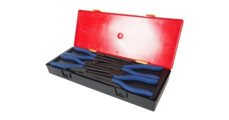 Набор инструментов слесарно-монтажный JTC K5042 (клещи удлиненные, 4 предмета в кейсе)