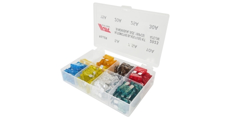 Предохранитель плоский JTC 2023 (5-30А, 106 шт. в боксе)