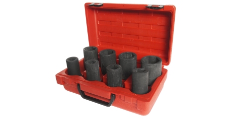 Набор головок торцевых для колесных гаек и футурок грузовых автомобилей JTC J608B (3/4