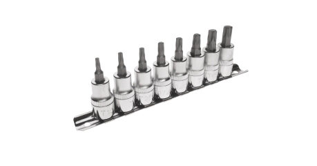 Набор бит-головок JTC H308T (3/8", TORX, T15-T50, 8 предметов)