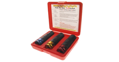 Набор головок торцевых ударных с фиксированным усилием 17,19,21мм 3 предмета в кейсе JTC