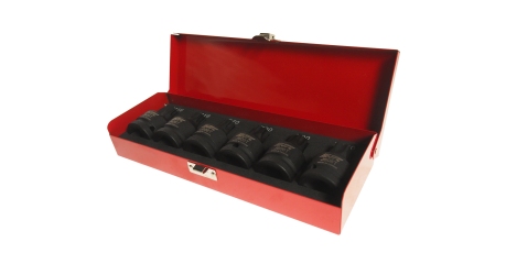 Набор головок торцевых 3/4" TORX T70-M18мм ударных L=61мм 6 предметов в кейсе JTC